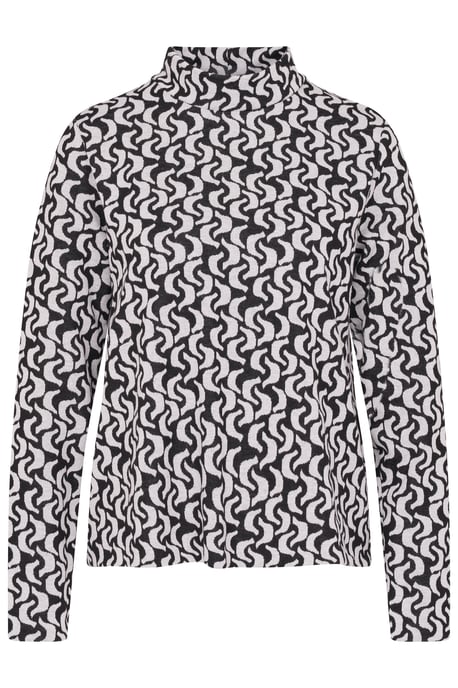 Bugatti Damen Langarmshirt mit grafischen Mustern - Image 3