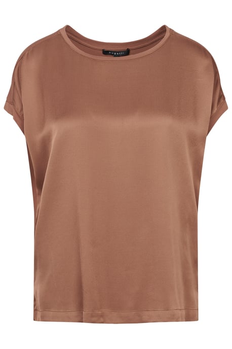 Bugatti Damen T-Shirt aus weichem Materialmix - Image 3