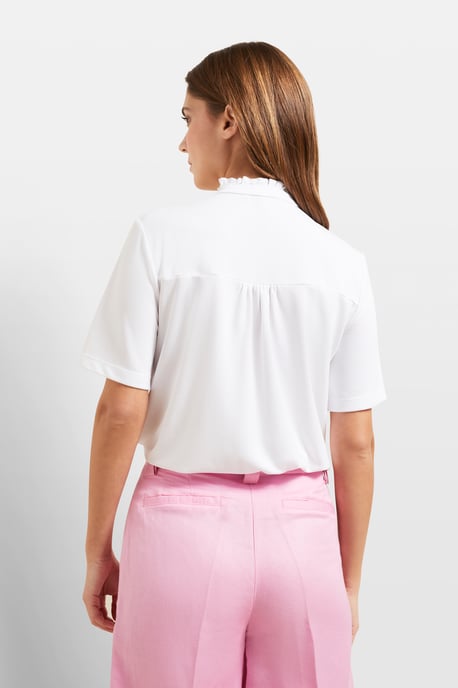 Bugatti Damen T-Shirt mit Rüschendetails - Image 2