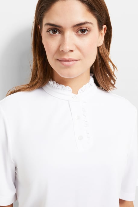 Bugatti Damen T-Shirt mit Rüschendetails - Image 4