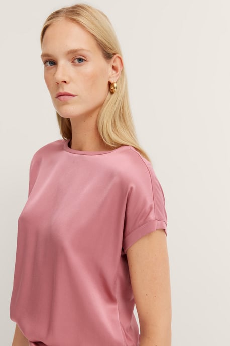 Bugatti Damen T-Shirt aus weichem Materialmix - Image 4