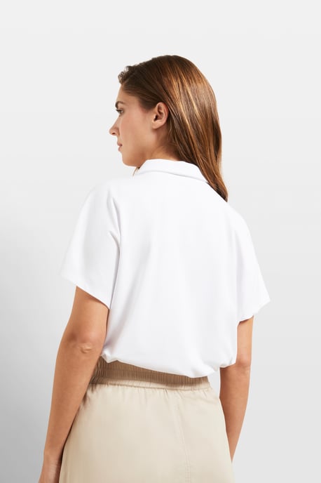 Bugatti Damen Polohemd mit Applikationen - Image 2