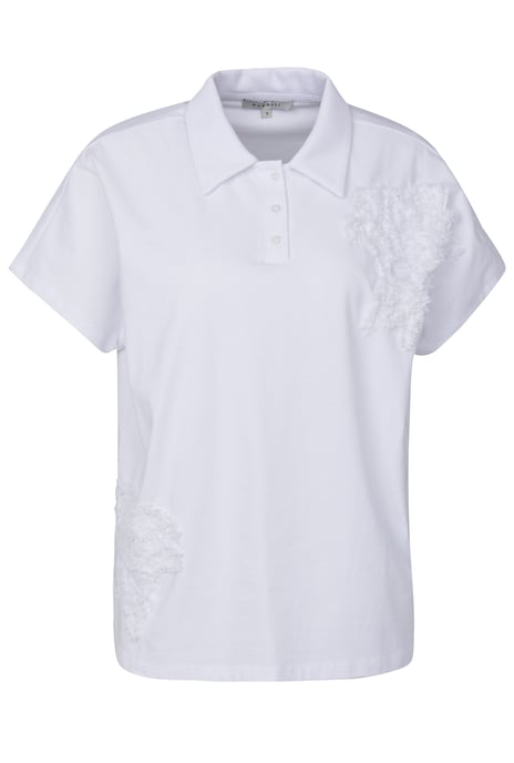 Bugatti Damen Polohemd mit Applikationen - Image 3