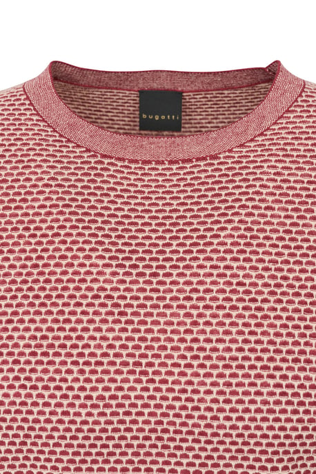 Bugatti Herren Strick-Shirt mit Wabenstruktur - Image 5