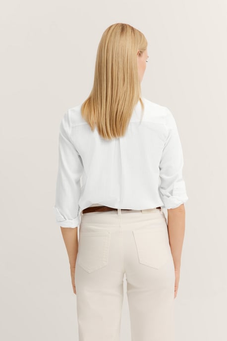 Bugatti Damen Hemdbluse aus Baumwoll-Leinen-Mix - Image 2