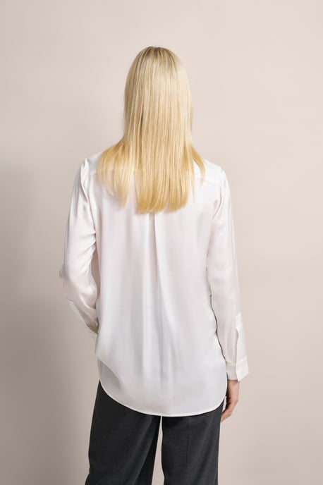 Bugatti Damen Hemdbluse mit abgerundetem Saum - Image 2