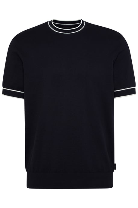 Bugatti Herren T-Shirt mit Kontraststreifen - Image 3