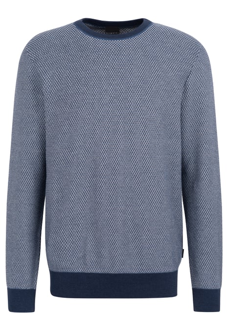 Bugatti Herren Pullover mit Strukturmuster - Image 1