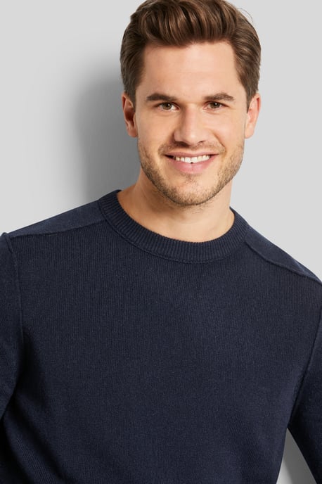 Bugatti Herren Pullover mit Rundhalsausschnitt - Image 4