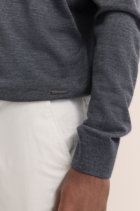 Bugatti Herren Pullover aus feiner Merinowolle - Image 4