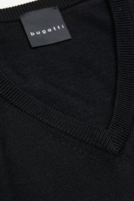 Bugatti Herren Pullover aus feiner Merinowolle - Image 5