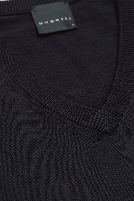 Bugatti Herren Pullover aus feiner Merinowolle - Image 5