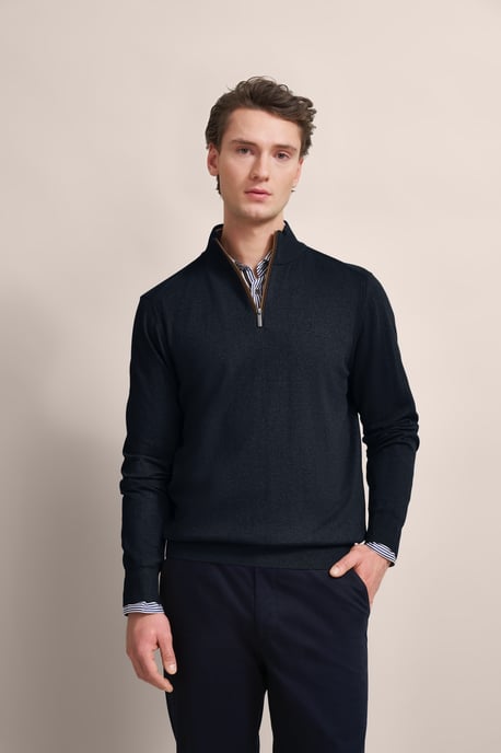 Bugatti Herren Troyer aus Kaschmir-Mix - Image 5
