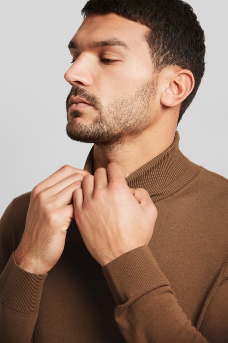 Bugatti Herren Rollkragenpullover aus 100 % Merinowolle - Image 4