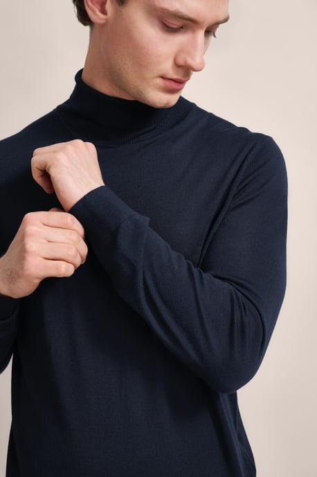 Bugatti Herren Rollkragenpullover aus 100 % Merinowolle - Image 5