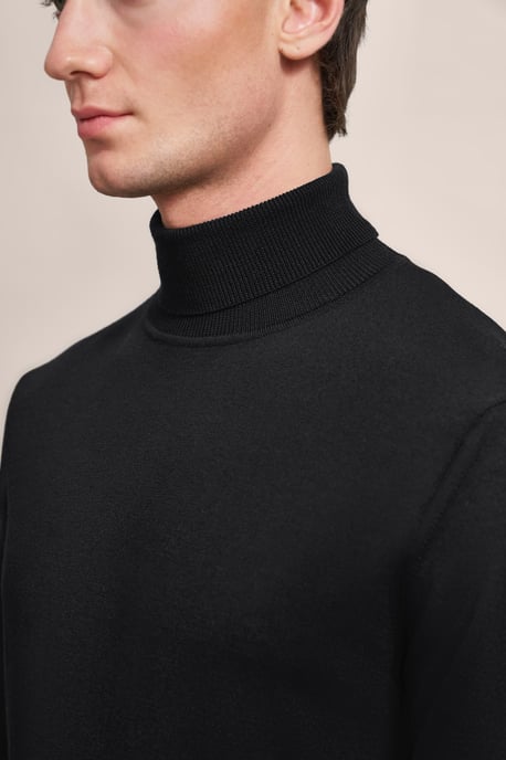 Bugatti Herren Rollkragenpullover aus 100 % Merinowolle - Image 5