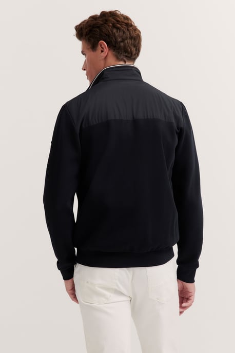 Bugatti Herren Sweatjacke mit Reißverschluss und Stehkragen - Image 2