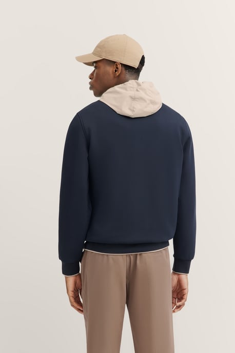 Bugatti Herren Sweatjacke mit sportlichem Collegekragen - Image 2