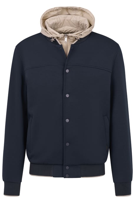 Bugatti Herren Sweatjacke mit sportlichem Collegekragen - Image 3