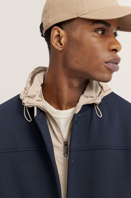 Bugatti Herren Sweatjacke mit sportlichem Collegekragen - Image 4