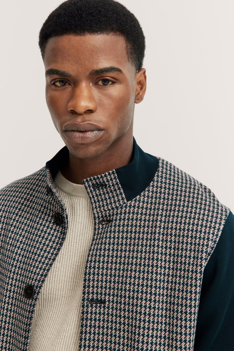 Bugatti Herren Sweatjacke mit Collegekragen - Image 4