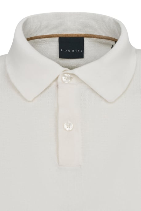 Bugatti Herren Strick-Polo kurzarm in feiner Strickstruktur - Image 5