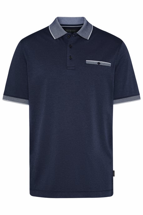 Bugatti Herren Polohemd mit Kontraststreifen - Image 3