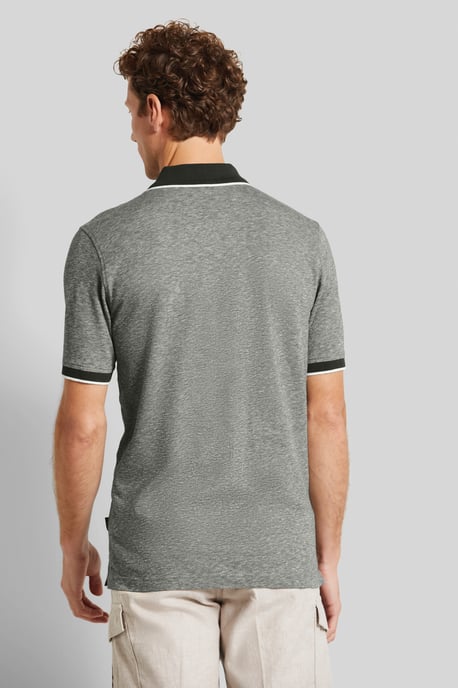 Bugatti Herren Polohemd mit Kontraststreifen - Image 2