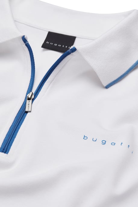 Bugatti Herren Polohemd mit Reißverschluss - Image 5