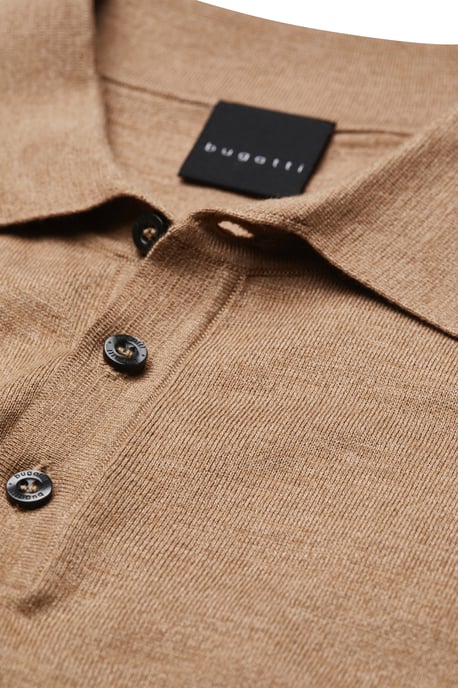 Bugatti Herren Polohemd in klassischer Form - Image 5