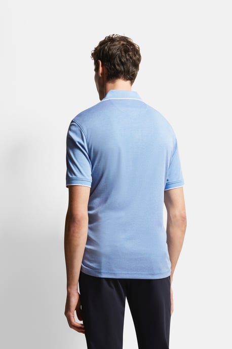 Bugatti Herren Polohemd mit Kontraststreifen - Image 2