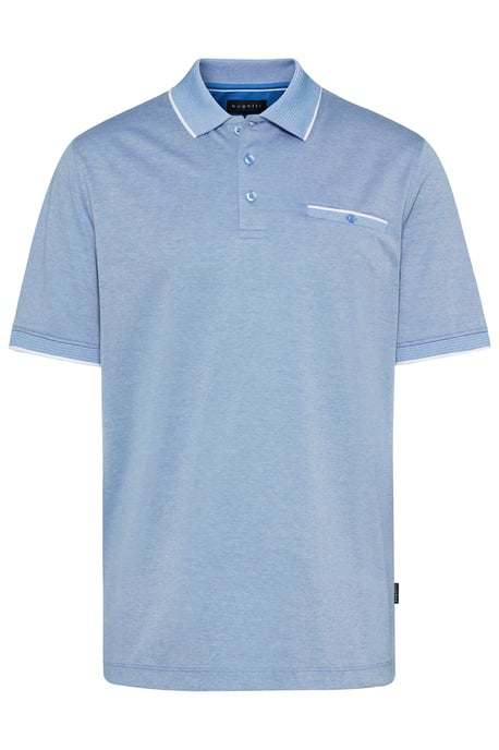 Bugatti Herren Polohemd mit Kontraststreifen - Image 3