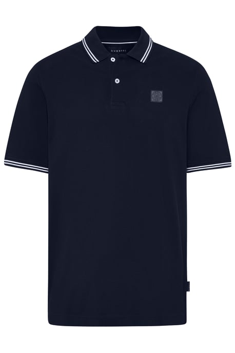 Bugatti Herren Polohemd mit Kontraststreifen - Image 3