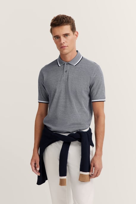 Bugatti Herren Polo aus Baumwolle - Image 1