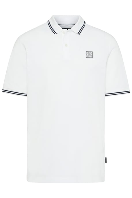 Bugatti Herren Polohemd mit Kontraststreifen - Image 3