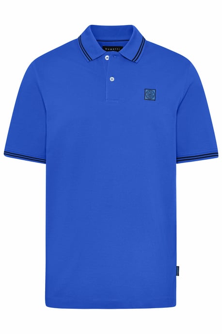 Bugatti Herren Polohemd mit Kontraststreifen - Image 3