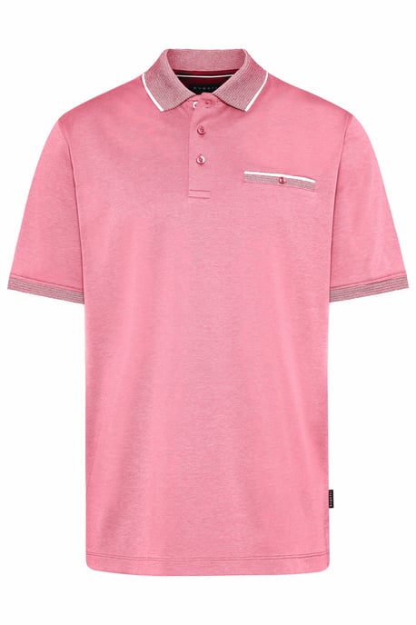 Bugatti Herren Polohemd mit Kontraststreifen - Image 1