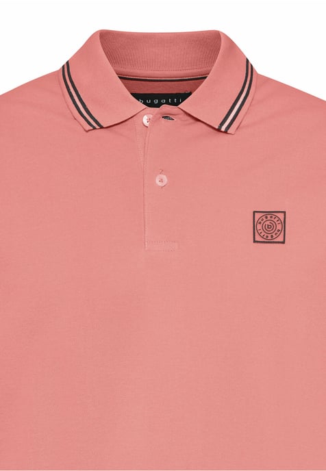 Bugatti Herren Polohemd mit Kontraststreifen - Image 2