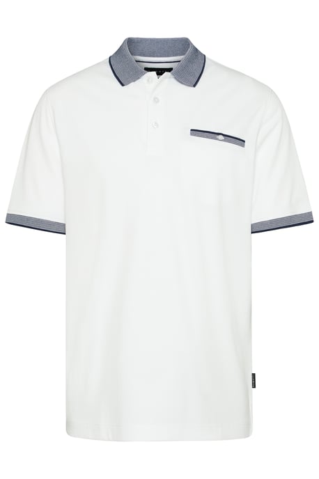 Bugatti Herren Polohemd mit Kontraststreifen - Image 3