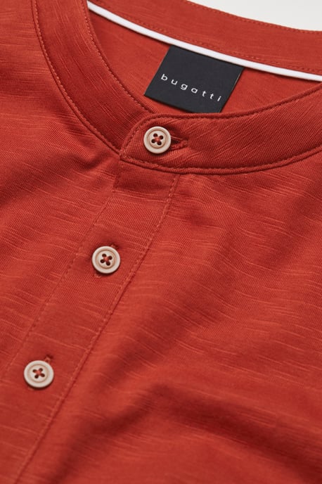 Bugatti Herren Poloshirt mit Stehkragen - Image 5