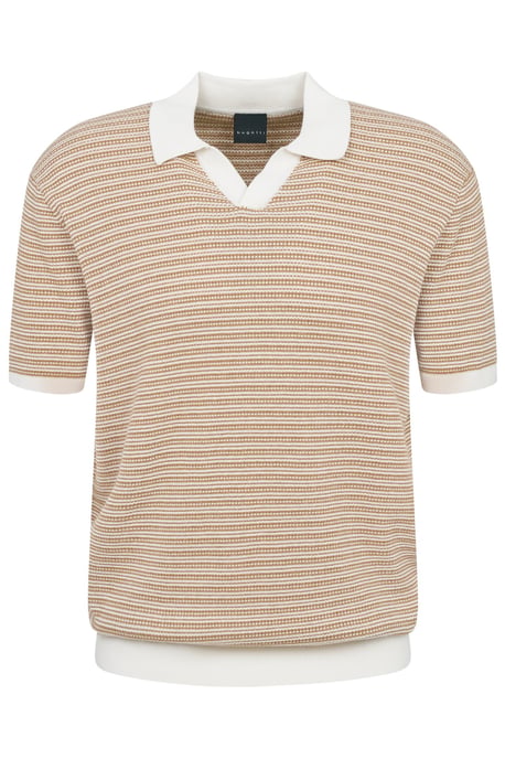 Bugatti Herren Strick-Polo kurzarm aus Baumwolle - Image 3