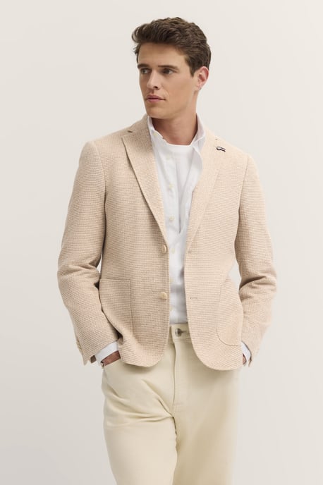 Bugatti Herren Sakko mit Reverskragen und Stretch - Image 1