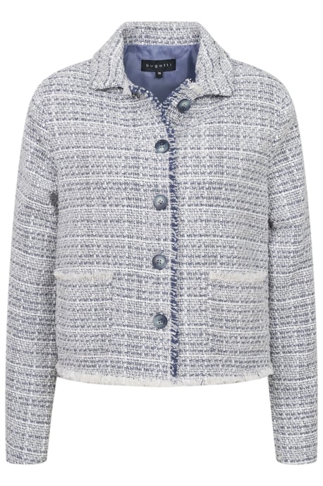 Bugatti Damen Bouclé Jacke mit Knopfleiste - Image 3