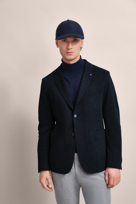 Bugatti Herren Reverskragensakko mit aufgesetzten Taschen - Image 5