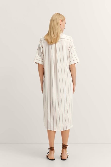 Bugatti Damen Hemdblusenkleid aus Leinen-Mix - Image 2
