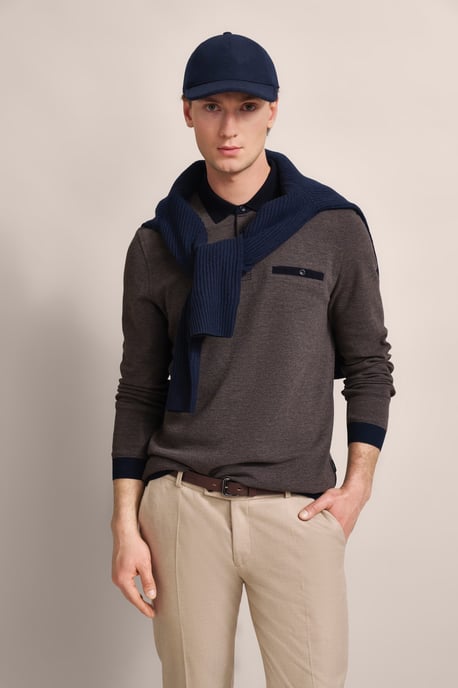 Bugatti Herren Poloshirt mit Strukturkragen - Image 5