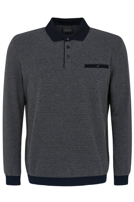 Bugatti Herren Poloshirt mit Strukturkragen - Image 2