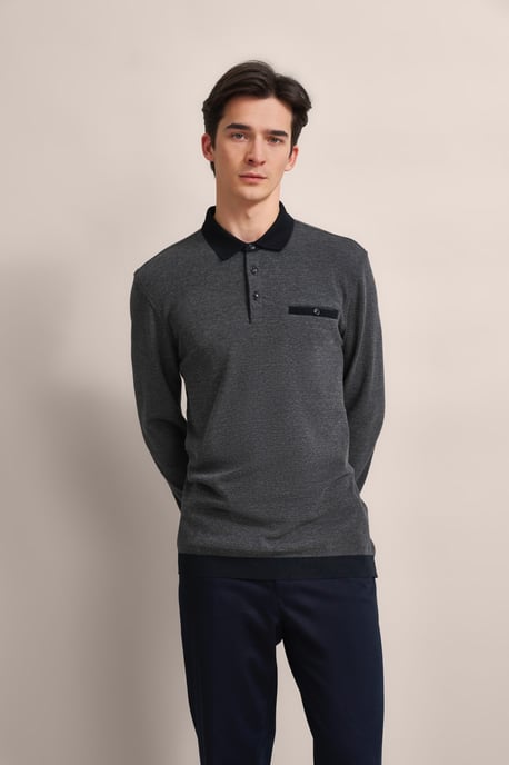 Bugatti Herren Poloshirt mit Strukturkragen - Image 4