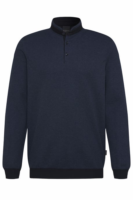 Bugatti Herren Langarmpolo mit Stehkragen - Image 3