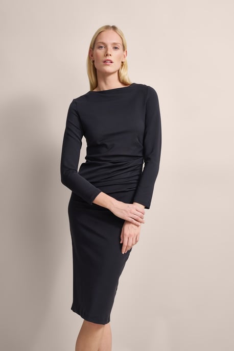 Bugatti Damen Kleid mit femininen Raffungen - Image 1